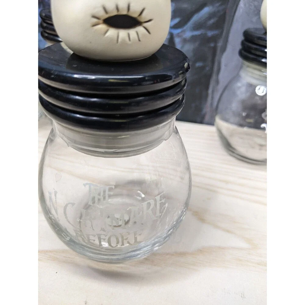 NECA Disney Nightmare Before Christmas Jack7s Head Storage Jars 5pcs Set